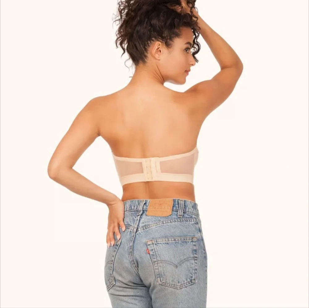 Lively The Lace Strapless Bra in Toasted Almond - 38C - Picture 2 of 9